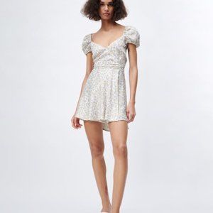 ZARA Satin Dress - L